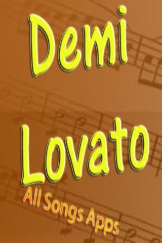 All Songs of Demi Lovato