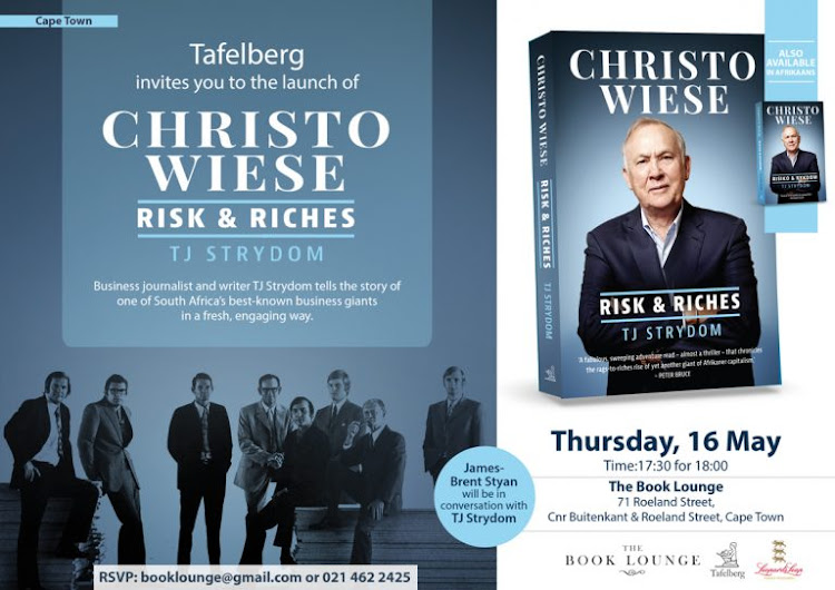 'Christo Wiese: Risk & Riches' - a thrilling read about the rise of a giant of Afrikaner capitalism.