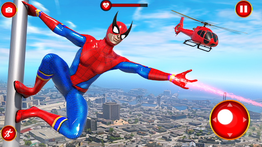 Spiderhero Rope Superhero Game