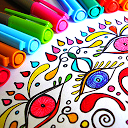 Mandala Coloring Pages mobile app icon