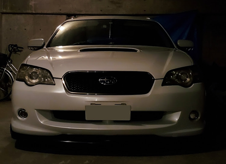 レガシィツーリングワゴンの生存報告・塗装剥がれ・車高調デビュー・車高の低さは知能の低さに関するカスタム事例の投稿画像1枚目