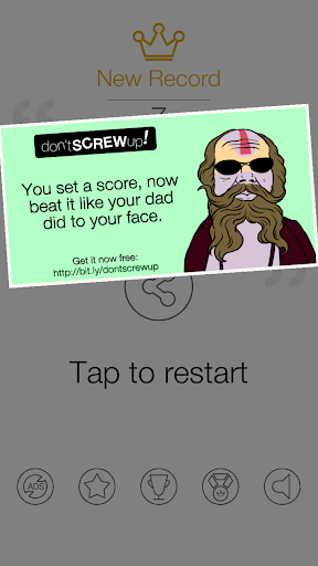 Don't Screw Up