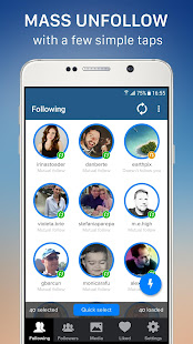 screenshot image - mass following instagram