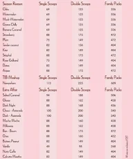 The Ice-Cream Bakery - Tib menu 6