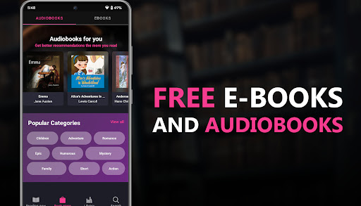 Screenshot Open Audiobooks & E-books