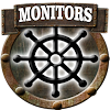 Simulator ship monitor.