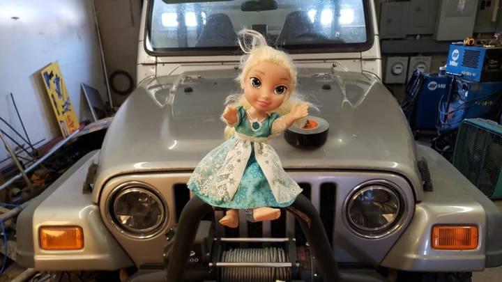 Image result for haunted elsa doll