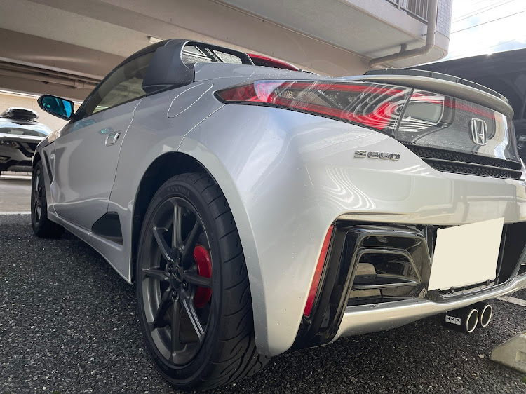 S660のS660・S660 Modulo X・マフラー・マフラー HKS・HKSに関するカスタム事例の投稿画像1枚目