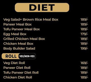 Farm Food menu 