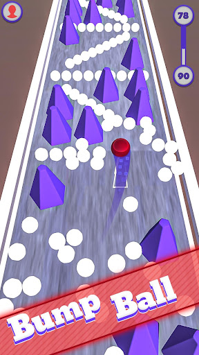 Color push bump ball color ball games 2020