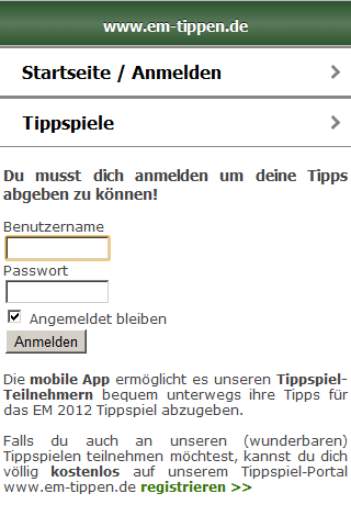 EM 2016 Tippspiel