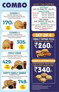 The Rockers Pizza menu 2