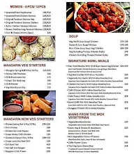 Mandarin Junction menu 1