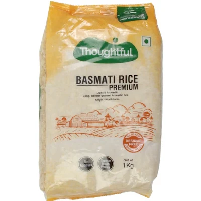 Thoughtful Pesticide-Free Basmati Rice Prm 1 Kg