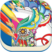 Coloring Book for Adults  Icon