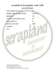 Scrapland Loungebar & Restaurant menu 2