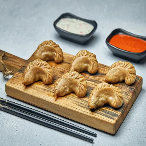 Wheat Chicken Fried Dimsums [6 Pieces]
