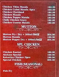 Akshya Family Restaurant menu 3