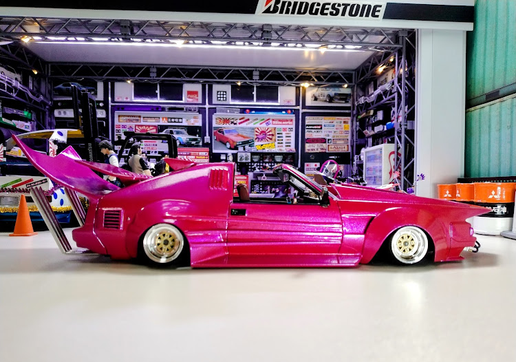 スカイラインの#街道レーサー・#プラモデル・#アオシマ・#セリカXX・#ヤングオートに関するカスタム事例の投稿画像3枚目