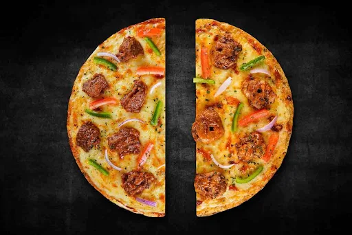 2 Non-Veg Half Pizza At 399