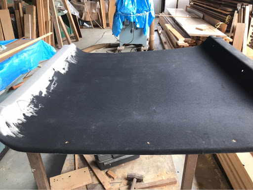 ハイエース のdiy 天井塗装 墨汁 墨汁は呉竹 墨汁とローラーセットで2400円くらいでしたに関するカスタム メンテナンスの投稿画像 車 のカスタム情報はcartune