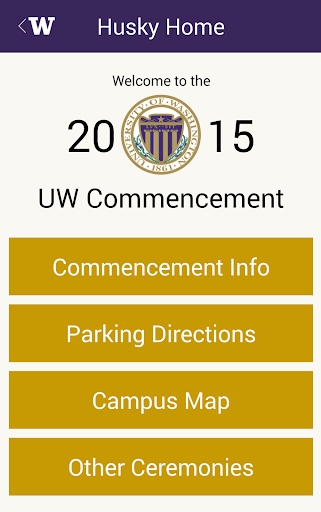 UW Ceremony