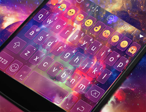 Galaxy Eva Keyboard -SmileyGif