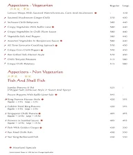 Mainland China menu 3