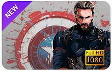 Captain America Wallpapers and New Tab small promo image