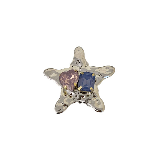 Title 5, Colorful Rhinestone Five-pointed Star Duckbill ...