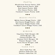 Pasta House menu 1