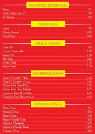 Spice N Space menu 1