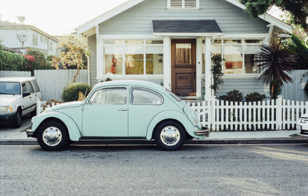 Car parked in front of the house small promo image