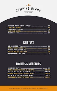 Jumping Beans menu 1