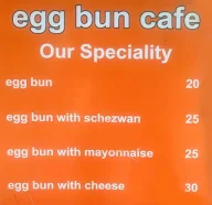 Egg Bun Cafe menu 2