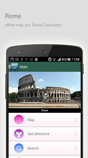 Rome Map offline