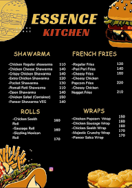 ESSENCE KITCHEN  menu 2