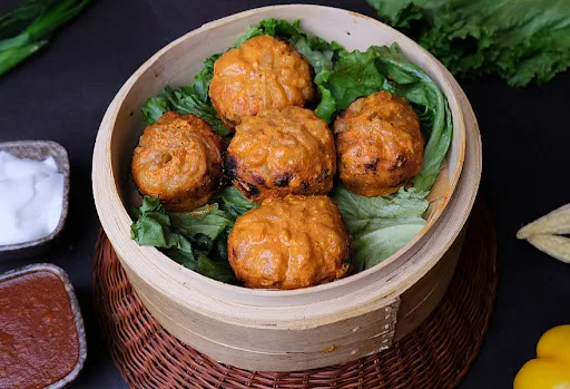 Paneer Tandoori Momos [ 6 Pieces ]