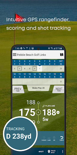 Screenshot Golf Pad: Golf GPS & Scorecard