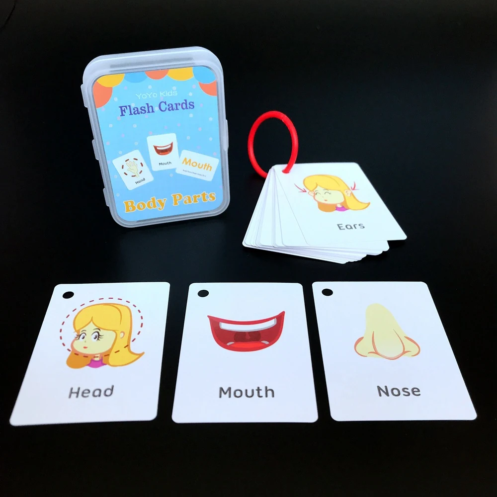 Title 2, English Picture Cards for Toddlers and Children...