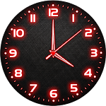 Cover Image of Download Red Analog Clock Live Wallpaper 1.1 APK