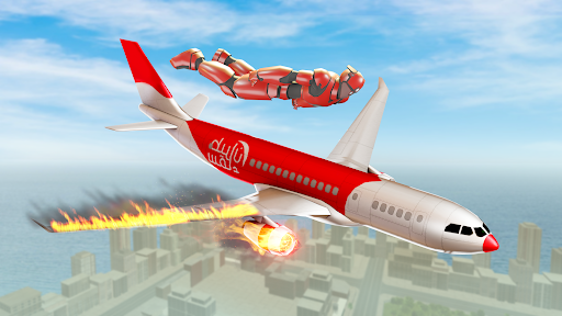 Iron flying superhero games 3d