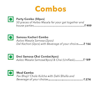 Samosa Singh menu 5