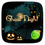 Cover Image of Télécharger Ghost Night GO Keyboard Theme 4.2 APK