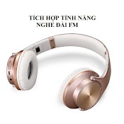 Tai Nghe Bluetooth Cao Cấp Âm Thanh Sống Động - Tai Nghe Không Dây Mh5 Kiêm Loa Nghe Nhạc