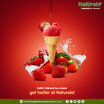 Naturelo Ice Creams menu 