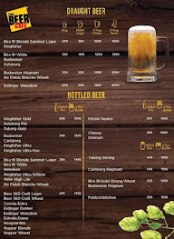 The Beer Cafe menu 1