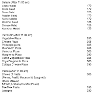 Landmark Restaurant Veg Diet menu 6