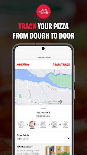 Screenshot Papa Johns Pizza & Delivery