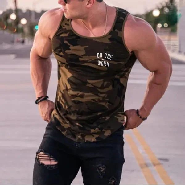 Herren Weste Leopardenmuster 3D Digital T-Shirt. Erleben Sie Mode mit diesem bequemen und auffälligen T-Shirt, ideal für einen trendigen Look.